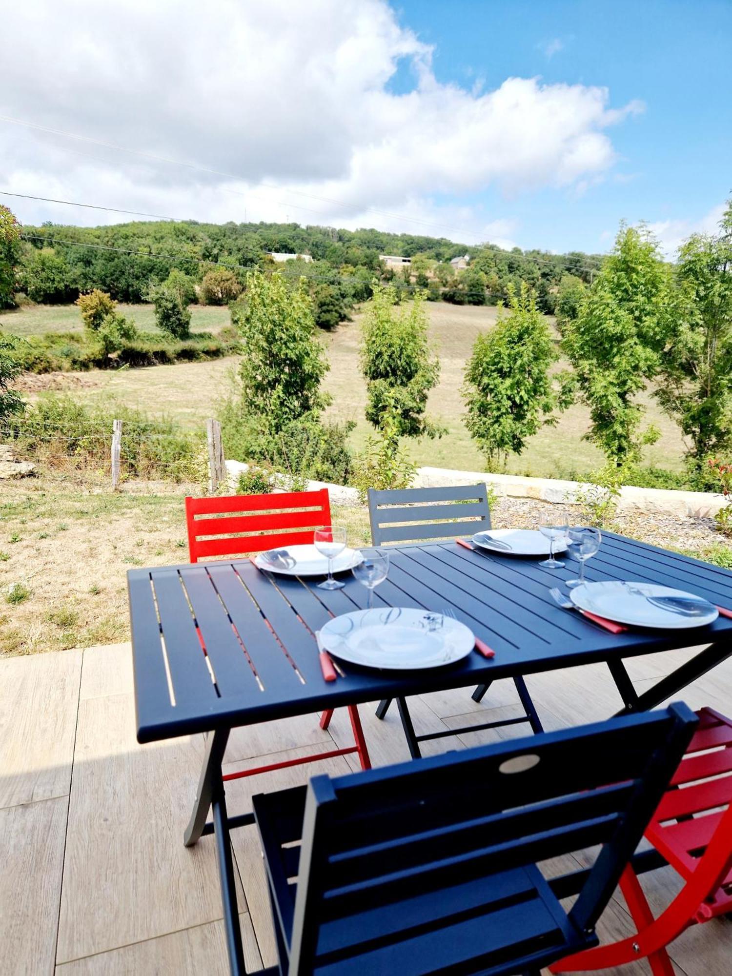 Le Gite City Haut De Gamme, Jardin, Piscine Villa Gabriac  Exterior photo